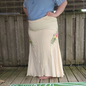 Hand Painted Skirt